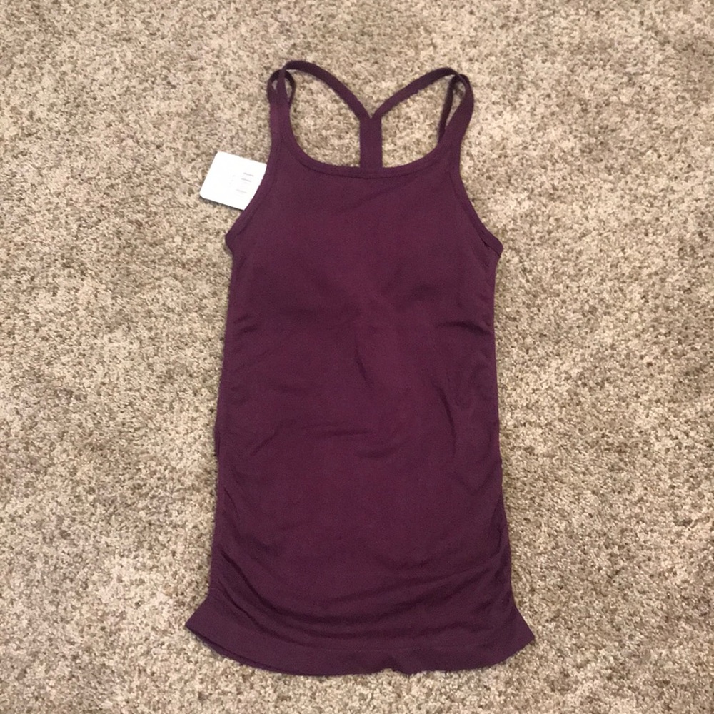 Fabletics  NWT Purple Support Tank size XS,